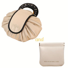 Large Makeup Bag Portable Toiletry Skincare Storage Tote Waterproof