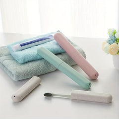 Portable Toothbrush Storage Box Travel Dustproof Case