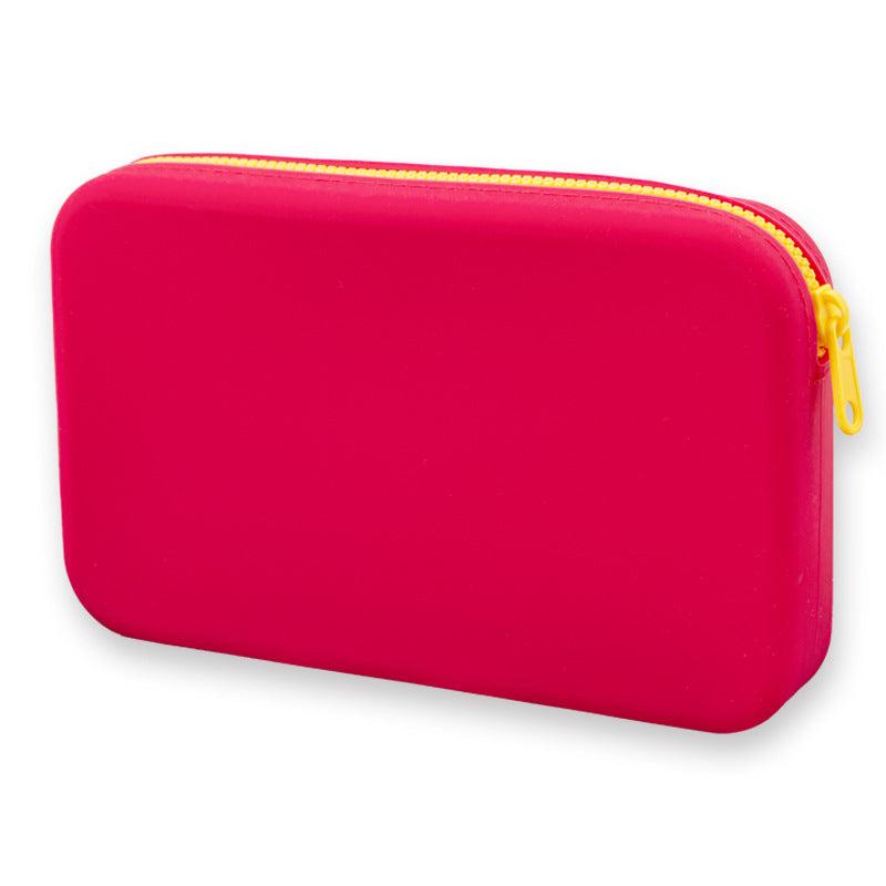 Large Capacity Waterproof Makeup Organizer Silicone Cosmetic Storage Bag
