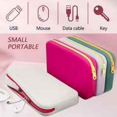 Large Capacity Waterproof Makeup Organizer Silicone Cosmetic Storage Bag