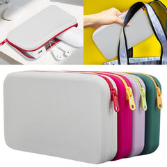 Large Capacity Waterproof Makeup Organizer Silicone Cosmetic Storage Bag