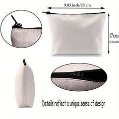 Foldable Women Cosmetic Bag High Capacity Eco Makeup Bag