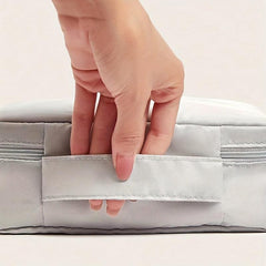 Portable Makeup Bag with Handle for Travel Toiletries Makeup Supplies