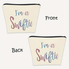 Swiftie Makeup Bag - Music Lover Merchandise Zipper Pouch