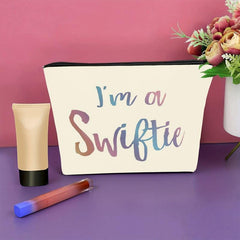 Swiftie Makeup Bag - Music Lover Merchandise Zipper Pouch
