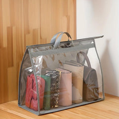 Clear Dust Bag for Handbags S M L XL Purse Storage Organizer