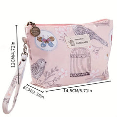 Large Capacity Travel Cosmetic Bag Waterproof Makeup Organizer Bag