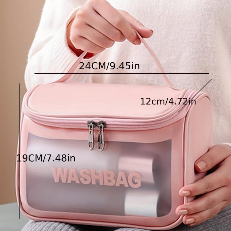 Portable Cosmetic Organizer Bag for Women - Makeup Pouch Travel Accessories