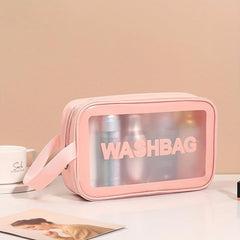 Portable Cosmetic Organizer Bag for Women - Makeup Pouch Travel Accessories