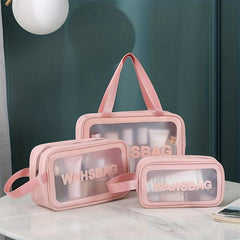 Portable Cosmetic Organizer Bag for Women - Makeup Pouch Travel Accessories