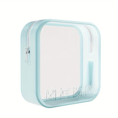 Silicone Toiletry Bag Travel Portable Clear Storage Bag