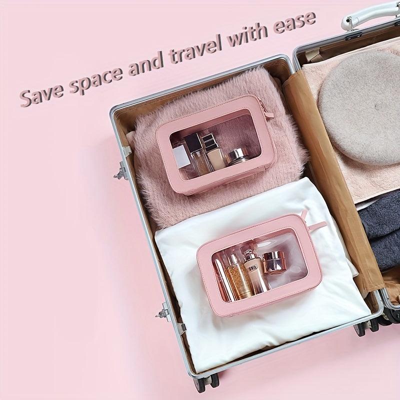 Waterproof Wash Bag Portable & Transparent Large Capacity Toiletry Bag
