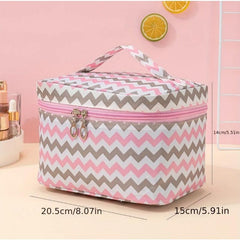 Ripple Travel Makeup Bag Portable Toiletry Cosmetic Bags For Women