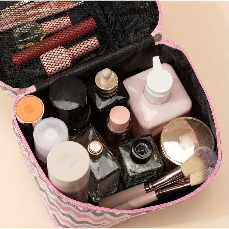 Ripple Travel Makeup Bag Portable Toiletry Cosmetic Bags For Women