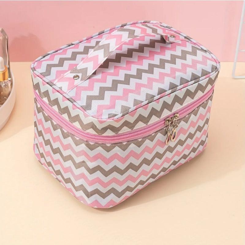 Ripple Travel Makeup Bag Portable Toiletry Cosmetic Bags For Women
