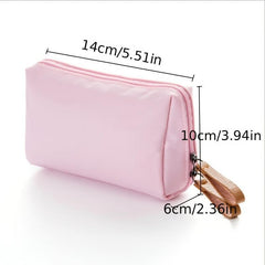 Waterproof Mini Makeup Bag Zipper Pouch Toiletry Organizer Girls 6 Colors