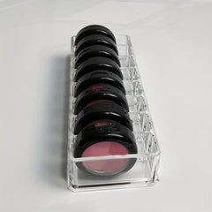 Clear Acrylic Makeup Brushes Organizer Lipstick Stand Case Jewelry Box