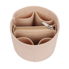 Women Bucket Bag Felt Compartment Liner Makeup Storage Bag