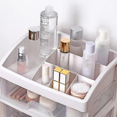 Makeup Organizer with Drawers Large Capacity Storage Box