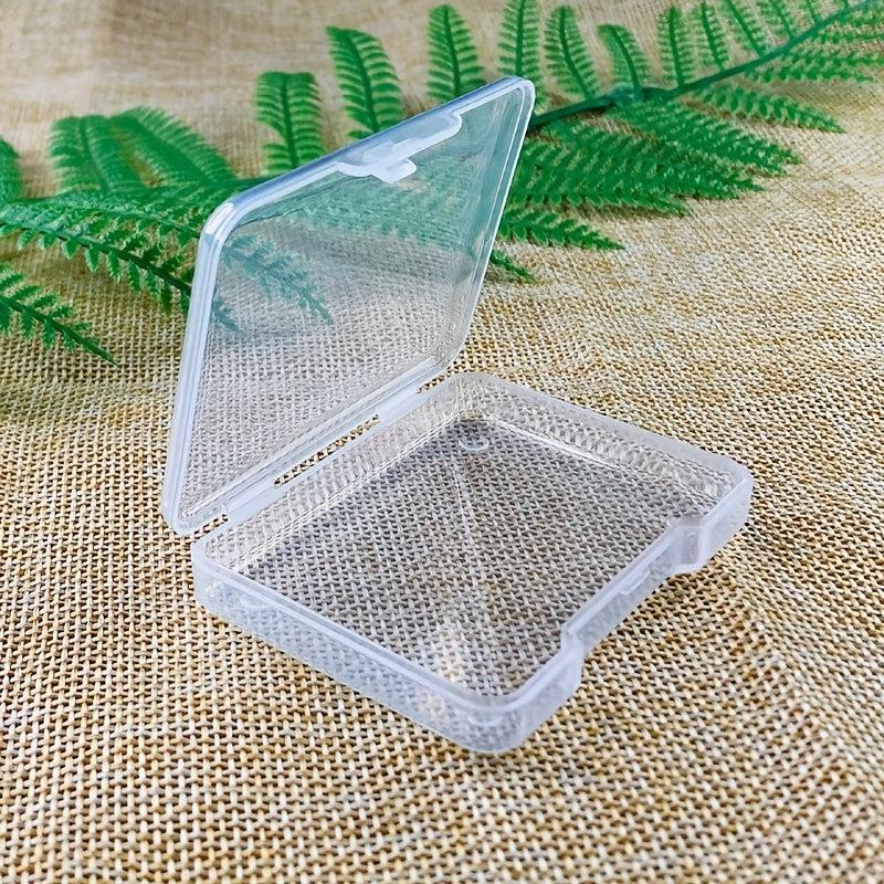 Clear Plastic Jewelry Storage Container Makeup Case