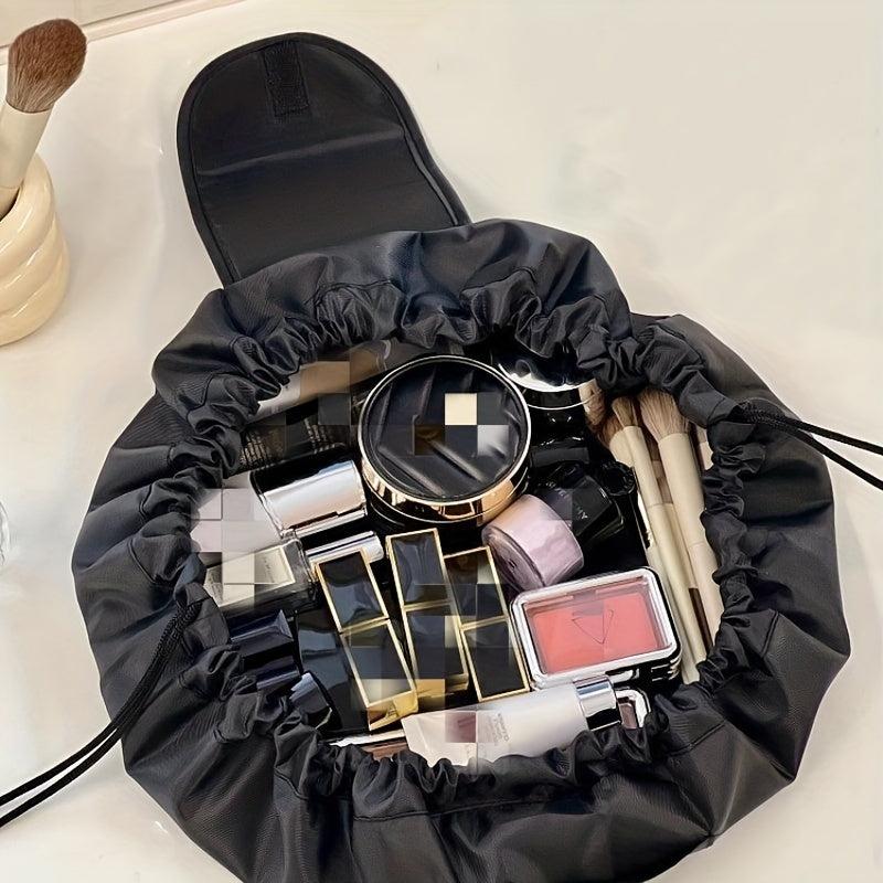 Drawstring Makeup Bag Organizer for Travel and Daily Use