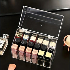 Clear Acrylic Lipstick Holder Organizer Display Stand 9 Grid