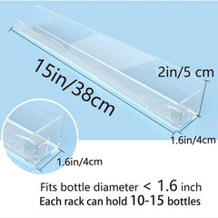 Wall Mounted Nail Polish Rack Acrylic Organizer