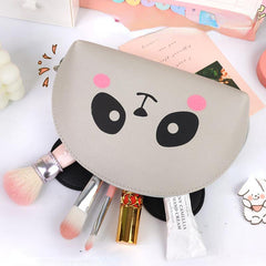 Cartoon Panda Toiletry Bag Zipper Make Up Coin Purse Waterproof Organizer