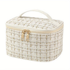 Makeup Bag Large Capacity Travel Organizer Toiletry Bag for Women with Handle