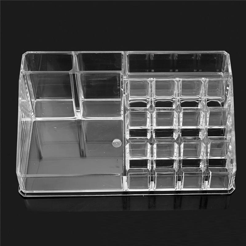 Acrylic Lipstick Organizer Lipstick Holder Lip Gloss Organizer Cosmetic Storage
