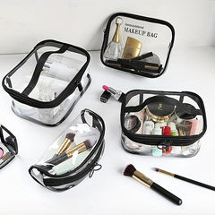 Travel Toiletry Bag Waterproof Zip Carry On Organizer