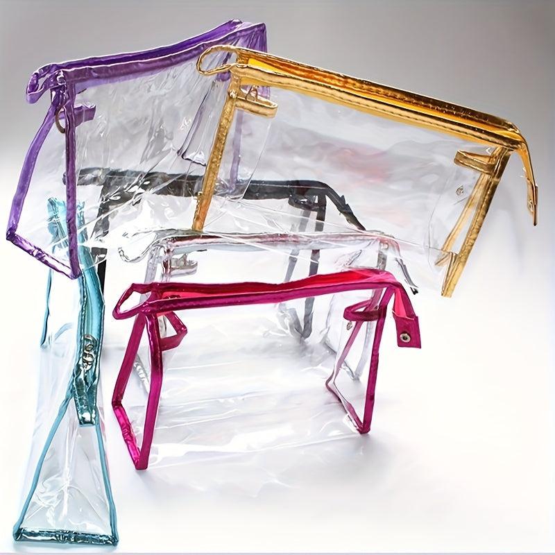 Clear Cosmetic Bag Transparent Clutch Makeup Storage Bag