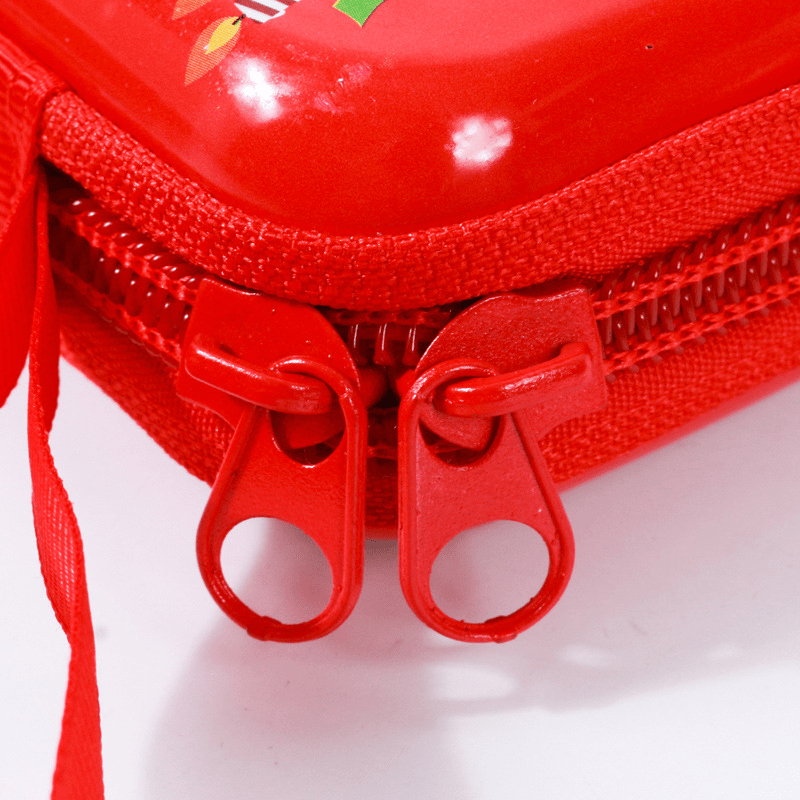 Christmas Square Tinplate Coin Purse Creative Card Storage Bag