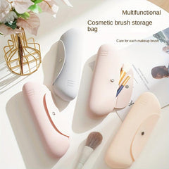 Silicone Makeup Brush Holder Portable Organizer Case