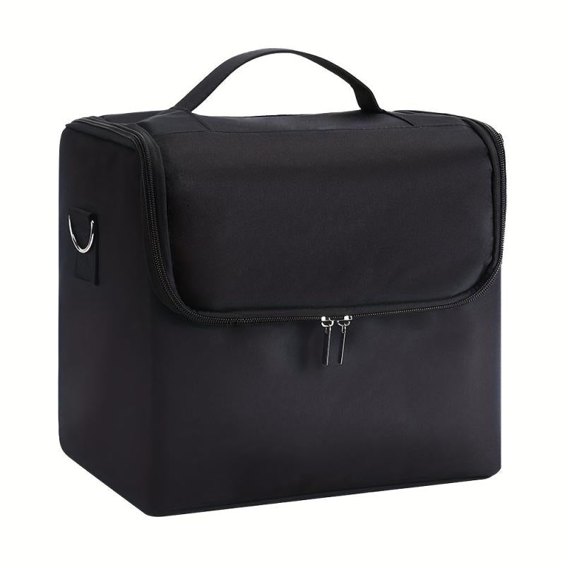 Large 4 Tray Makeup Train Case Organizer
