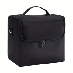 Large 4 Tray Makeup Train Case Organizer