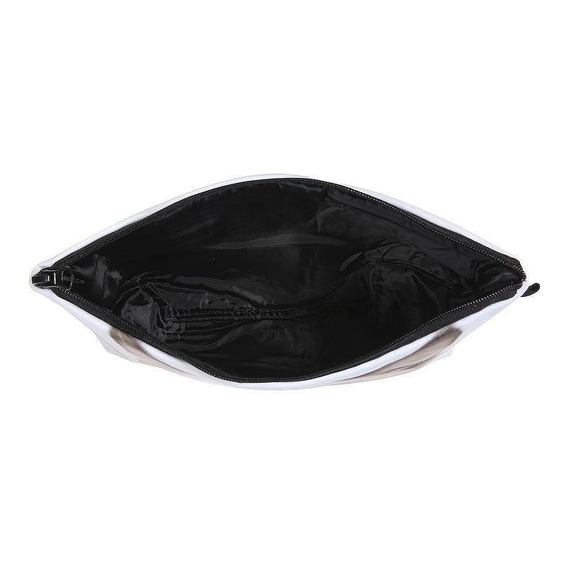 Stylish Cat Pattern Travel Makeup Bag