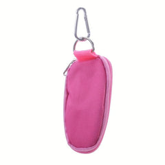 10-Bottle Essential Oil Carrying Case - Portable Keychain Pouch Kit