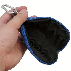 10-Bottle Essential Oil Carrying Case - Portable Keychain Pouch Kit