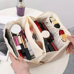 Large Capacity Travel Cosmetic Bag Portable Makeup Bag Waterproof