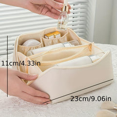 Large Capacity Travel Cosmetic Bag Portable Makeup Bag Waterproof