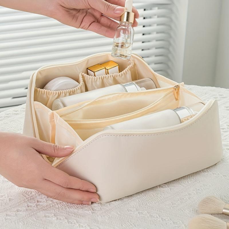 Large Capacity Travel Cosmetic Bag Portable Makeup Bag Waterproof