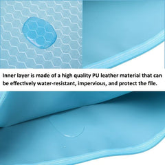 Waterproof Zipper Pouch for Cosmetics Makeup Bills Office Supplies