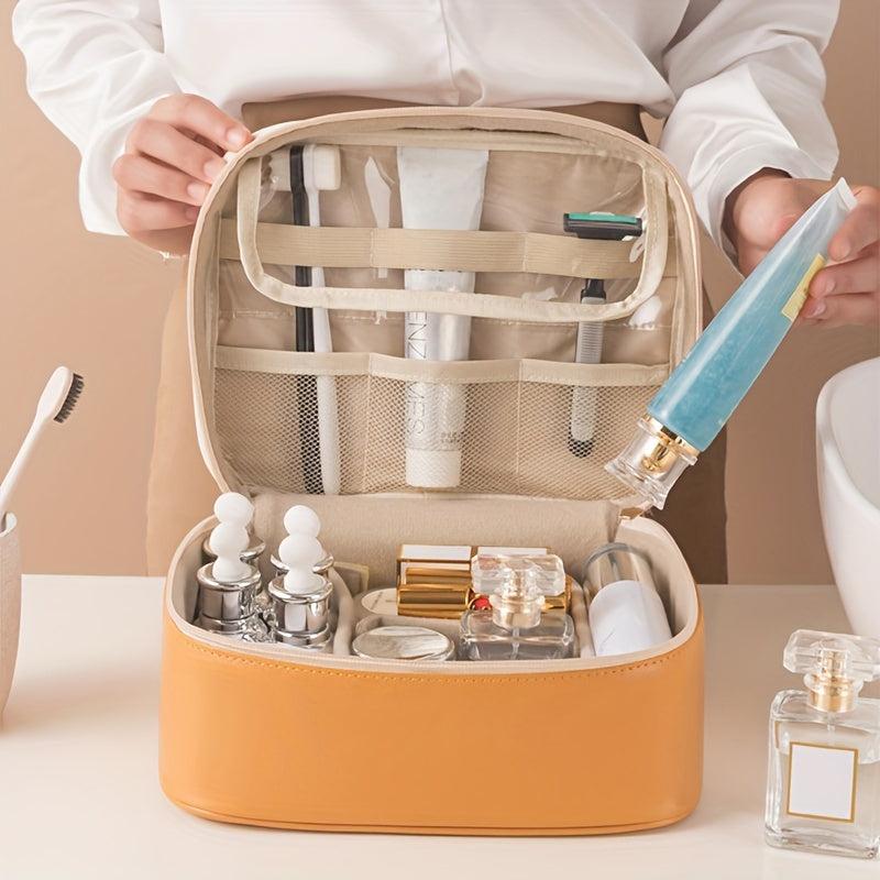 Travel Makeup Bag Portable Cosmetic Storage Toiletry Jewelry Organizer