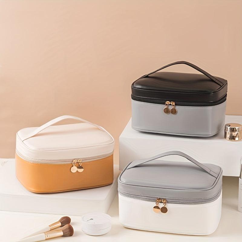 Travel Makeup Bag Portable Cosmetic Storage Toiletry Jewelry Organizer