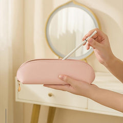 Large Capacity Waterproof PU Leather Travel Cosmetic Bag