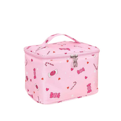 Waterproof Travel Cosmetic Bag for Women with Multiple Compartments