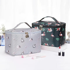 Waterproof Travel Cosmetic Bag for Women with Multiple Compartments