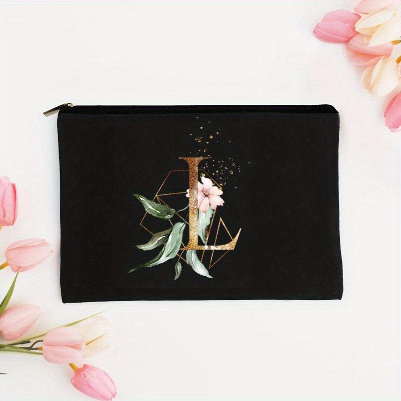 Chic Women's Cosmetic Bag for Bridesmaids Travel