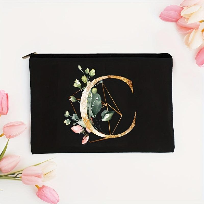 Chic Women's Cosmetic Bag for Bridesmaids Travel